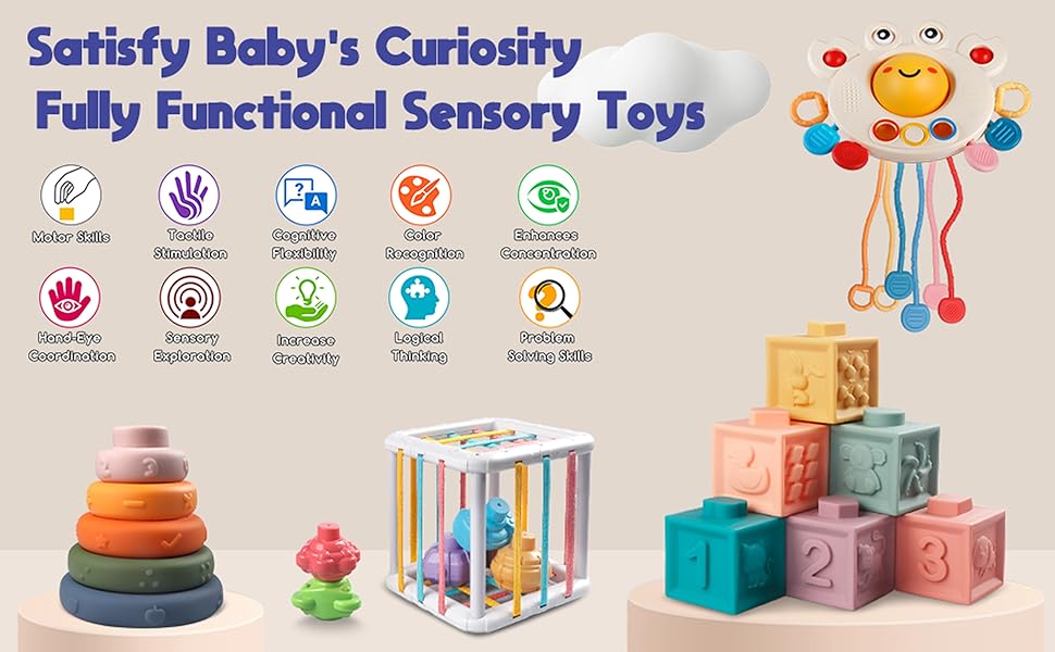 Montessori Baby Sensory Toys