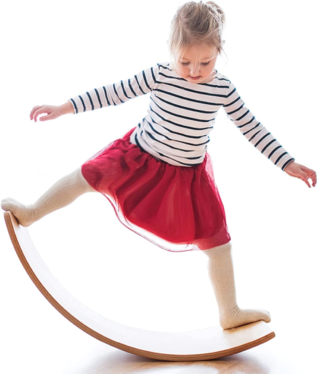 Montessori Wooden Wobble Balance Board