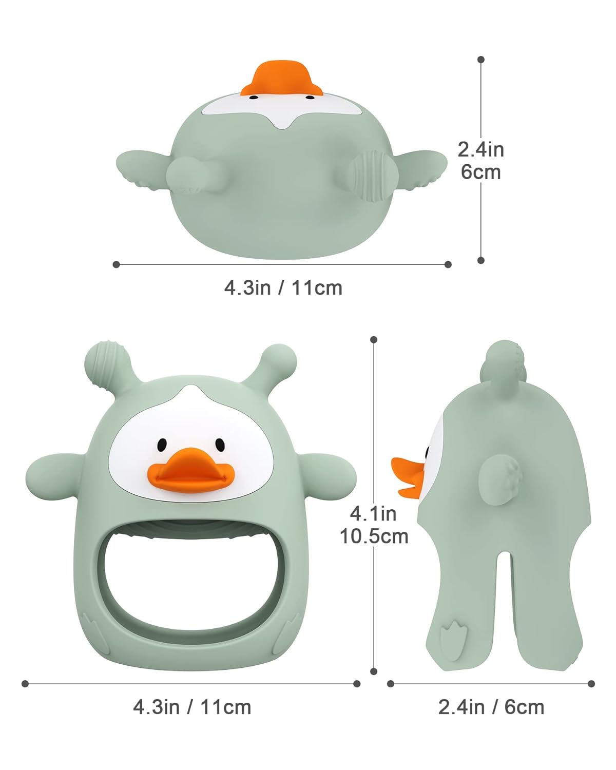 Montessori Teething Duck