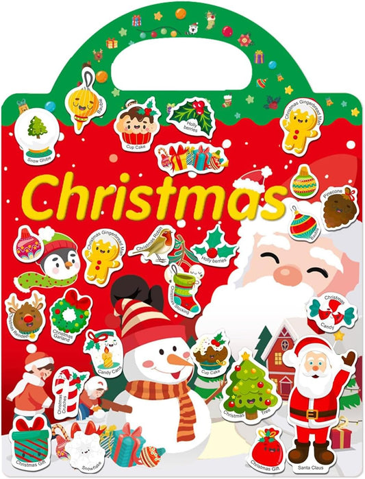 Montessori Christmas Sticker Book