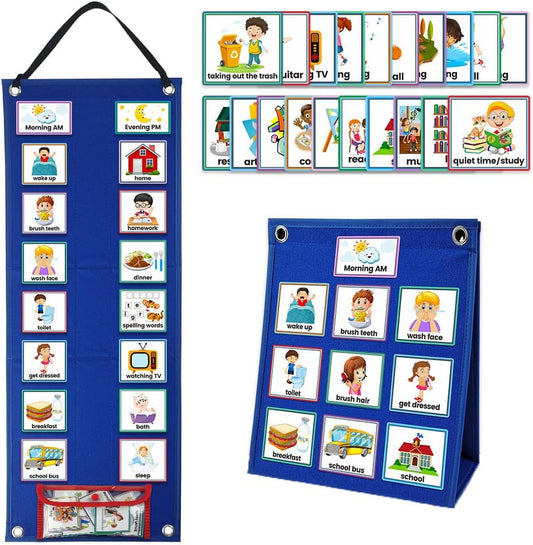 Montessori Visual Routine for Toddlers