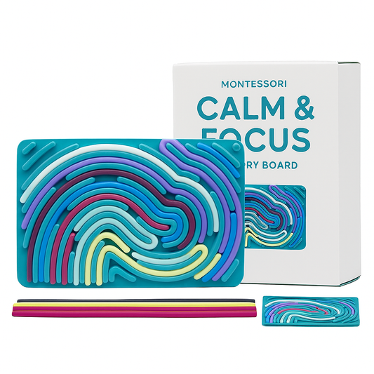 Montessori Calm & Focus Sensory Board