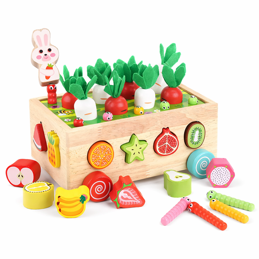Montessori Garden Shape Sorter
