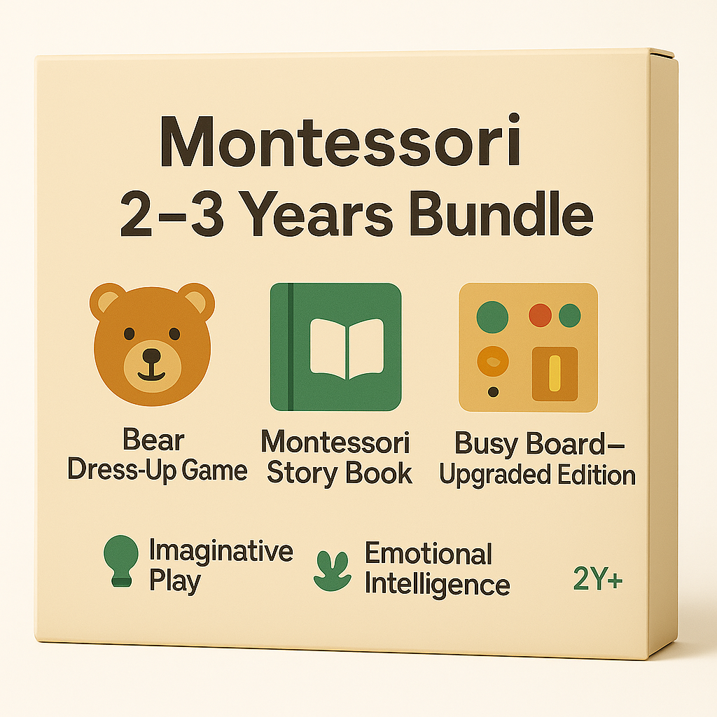 Montessori 2–3 Years Essentials Bundle