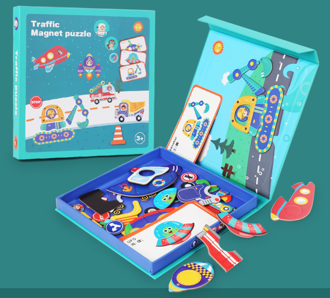 Montessori Magnetic Puzzle