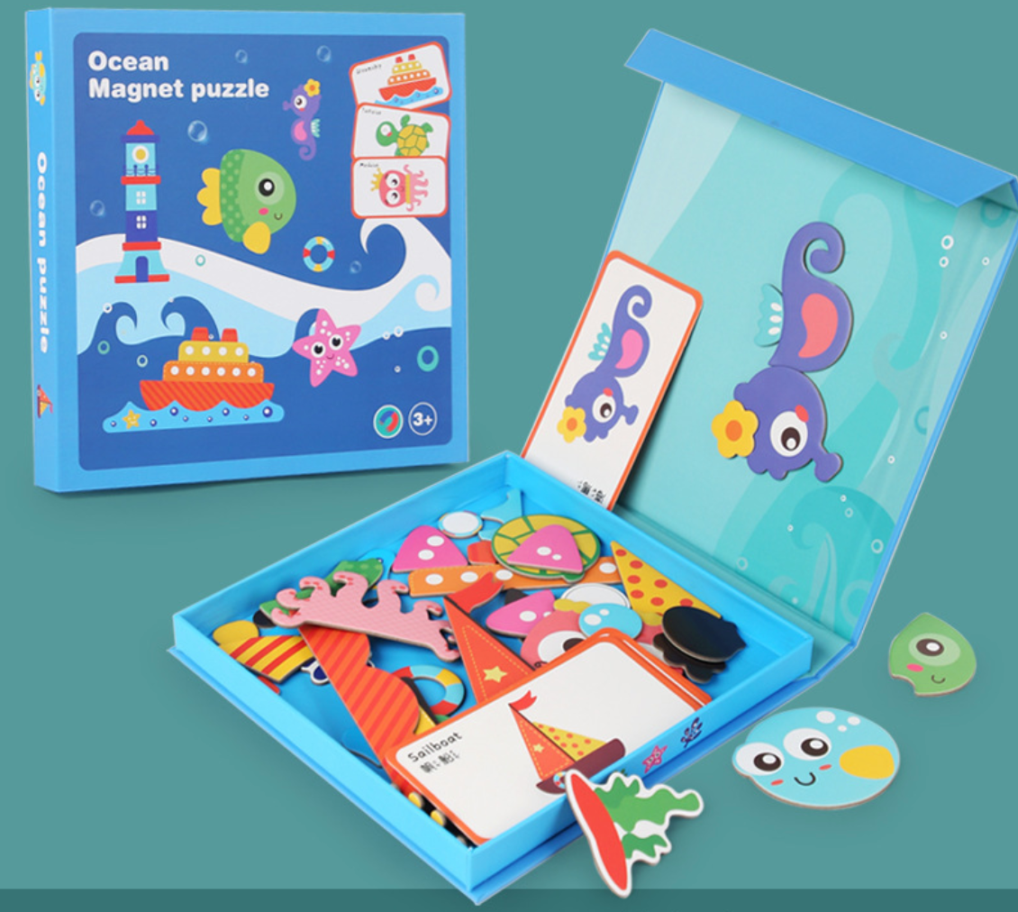 Montessori Magnetic Puzzle