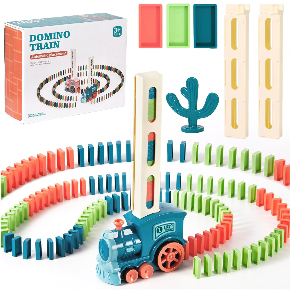 Montessori Domino Train Set