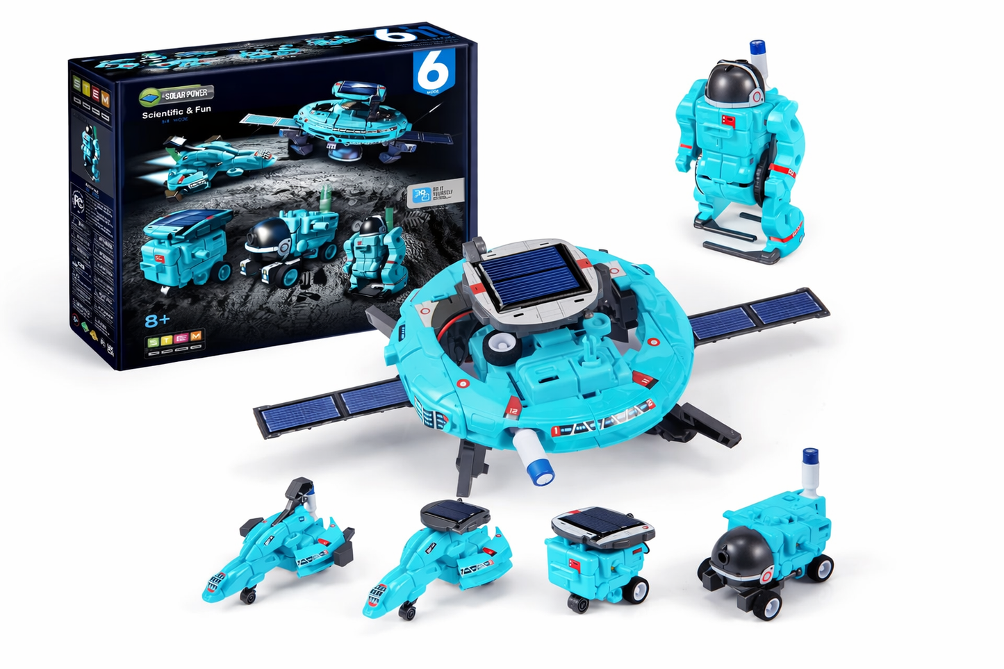 6-in-1 Solar & Battery Space Fleet