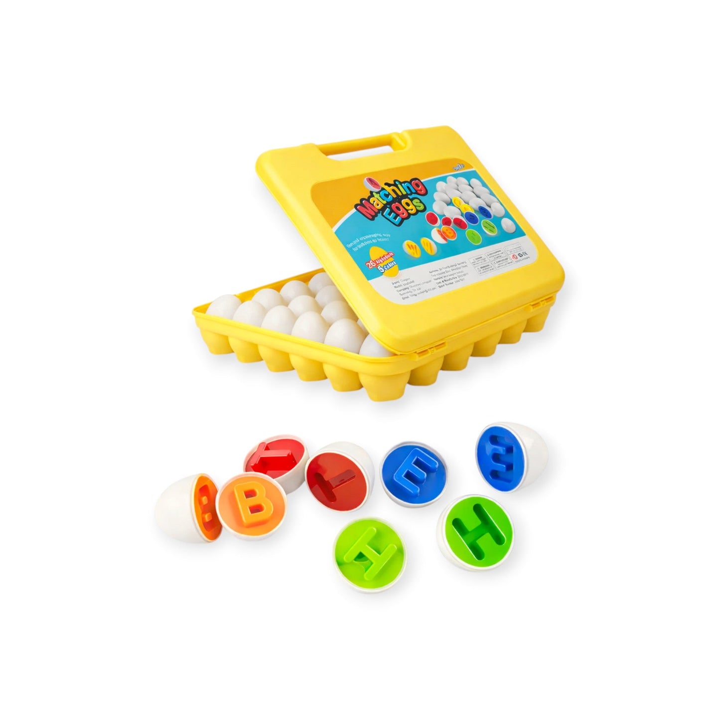 Montessori ABC Matching Easter Eggs - Project Montessori
