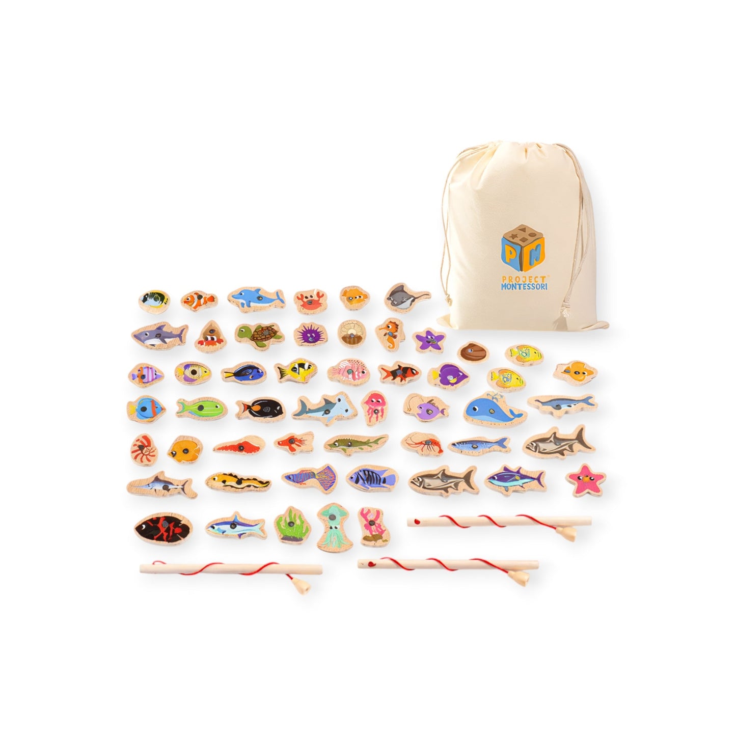 Montessori Fishing Game - Project Montessori