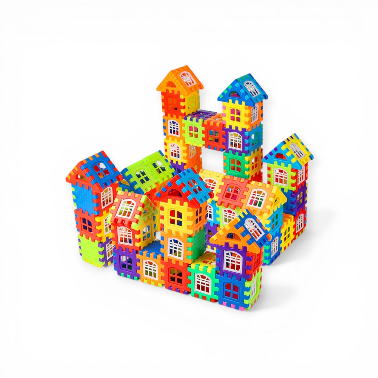 Montessori Interlocking Building Blocks (150 PCS) - Project Montessori