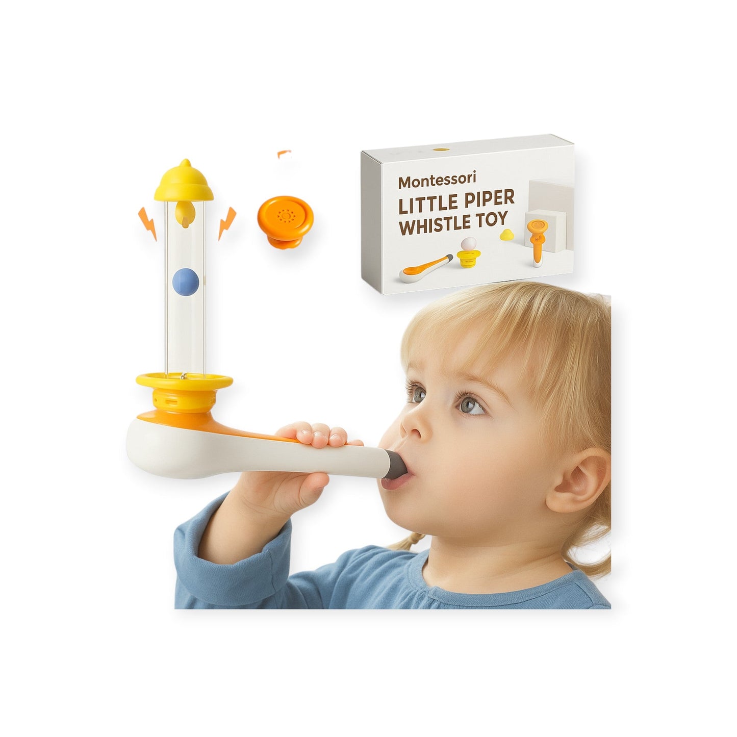 Montessori Little Piper Whistle Toy - Project Montessori