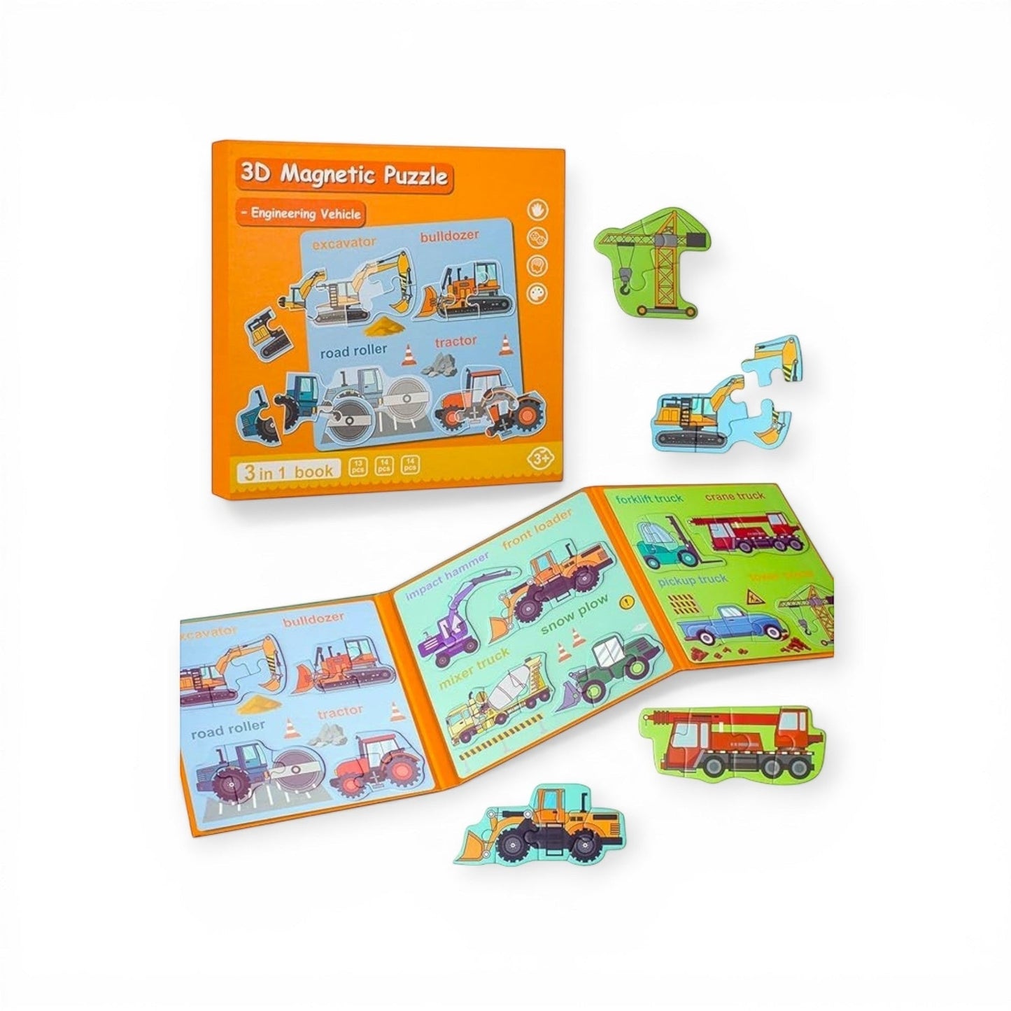 Montessori Magnetic Story Puzzle Books - Project Montessori