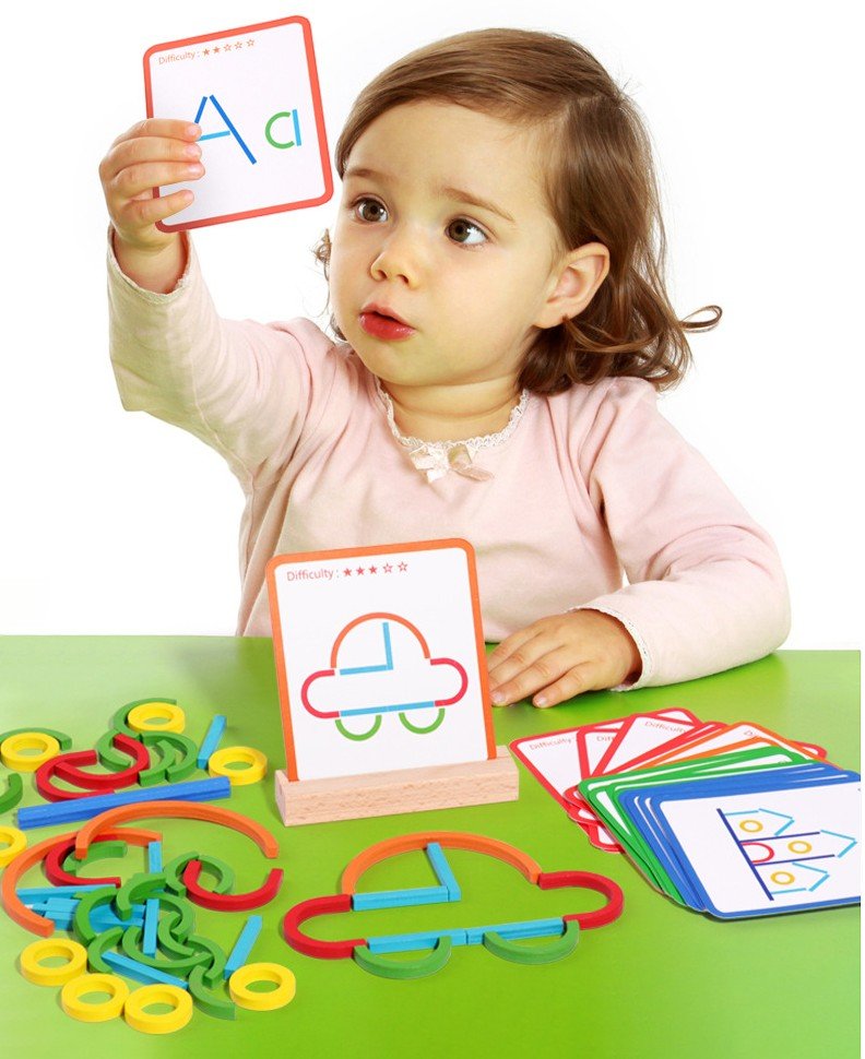 Montessori Masterpieces: Sticks & Rings Builder - Project Montessori