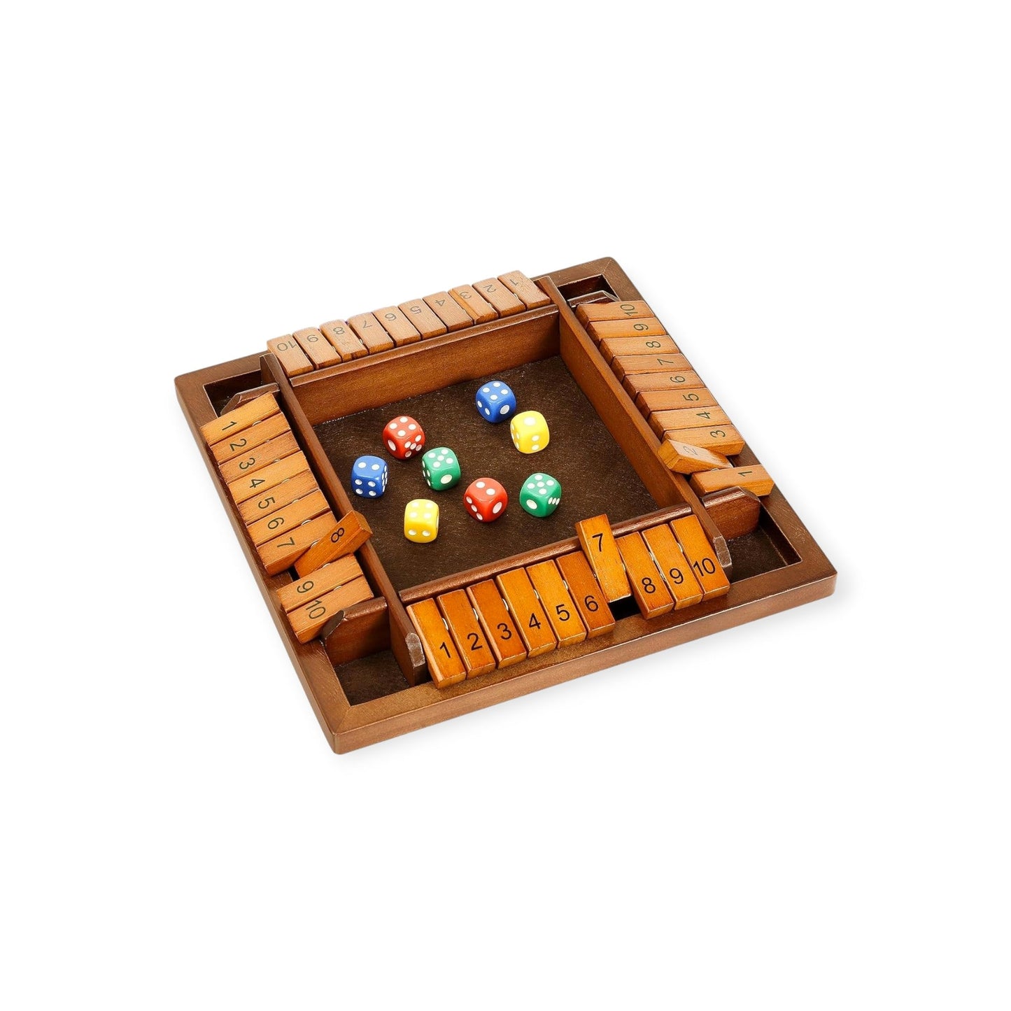 Montessori Shut The Box Dice Game - Project Montessori
