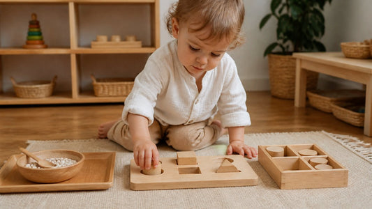 Montessori Activities for 2 Year Olds: 7 Simple Setups - Project Montessori