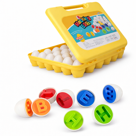 Montessori ABC Matching Easter Eggs