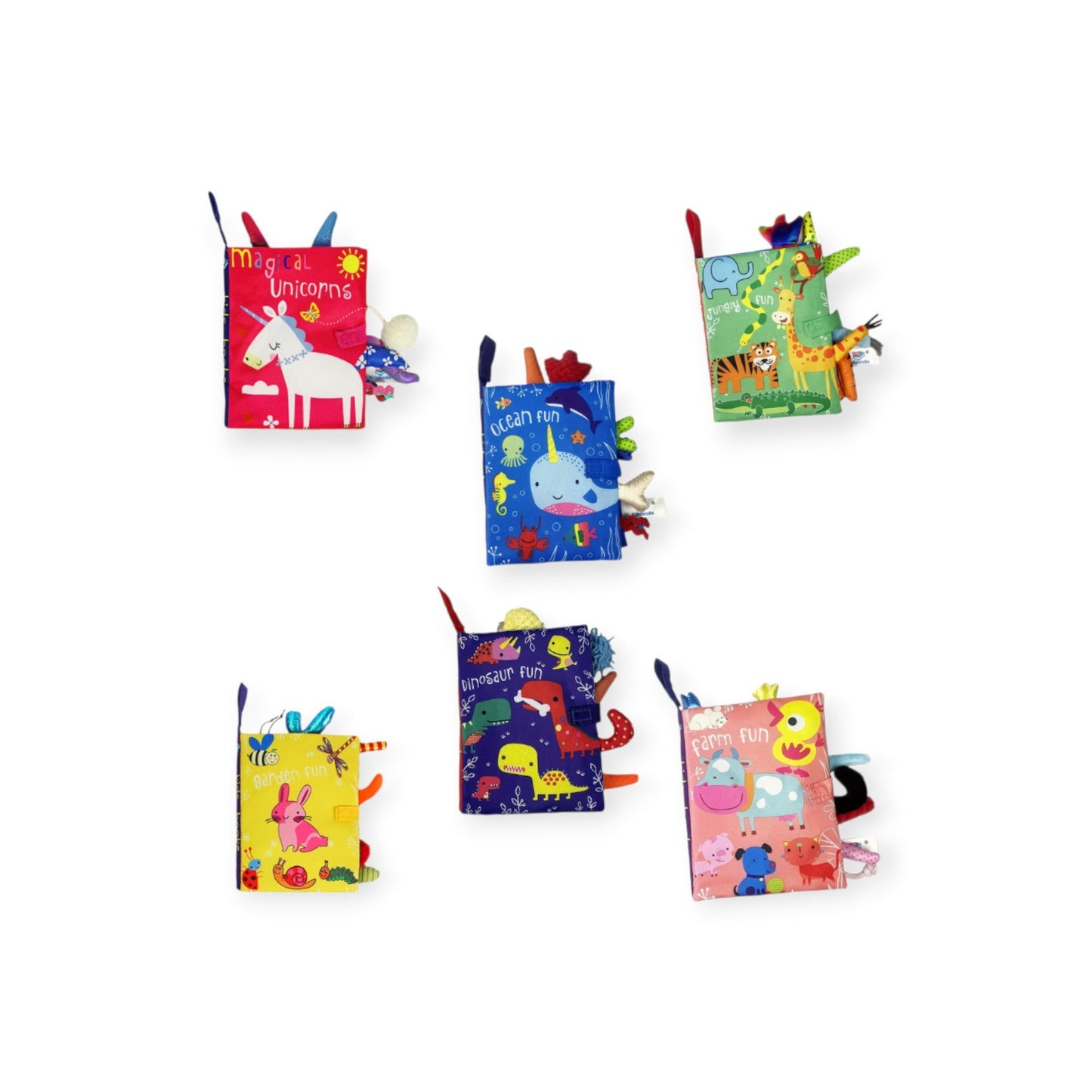 3D Animal Tails Cloth Book - Project Montessori