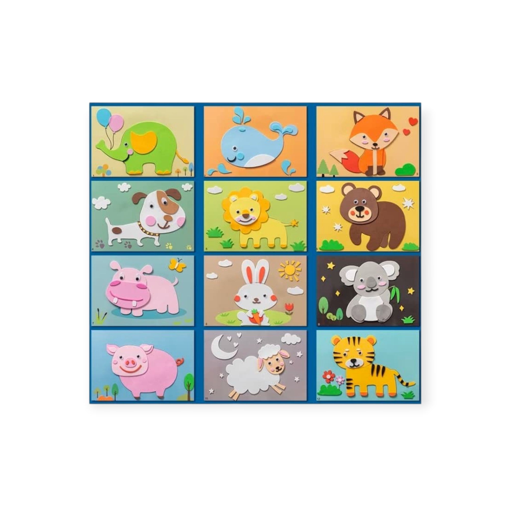 3D Sticker Puzzles (12 Sheets) - Project Montessori