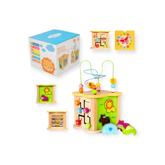 6 - in - 1 Activity Cube - Project Montessori