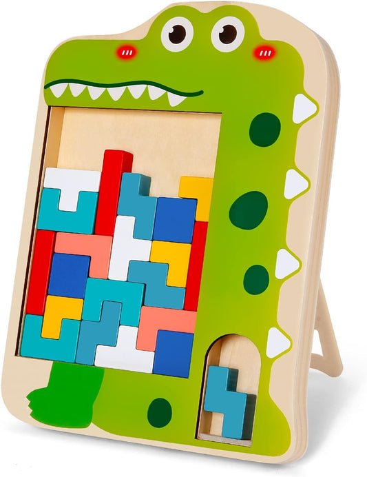 Montessori Dino Builder Set