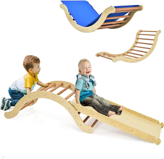 Montessori Climbing Arch with Slide
