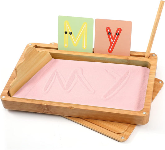 Montessori Classroom Writing and Drawing Sand Tray