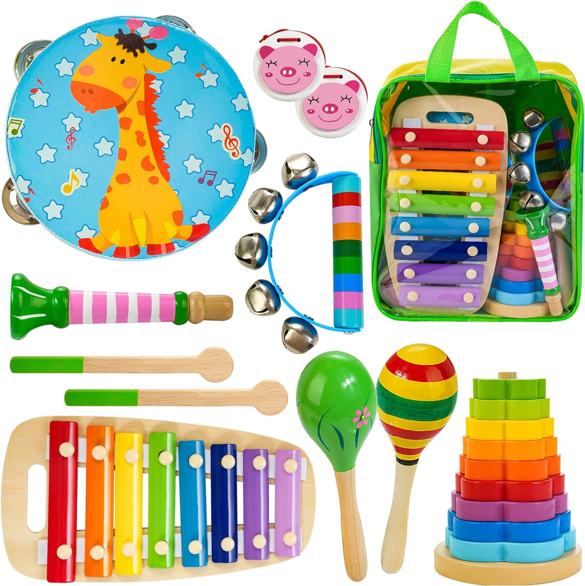 Groovy Instruments Toddlers Montessori Music Instruments – Project Montessori