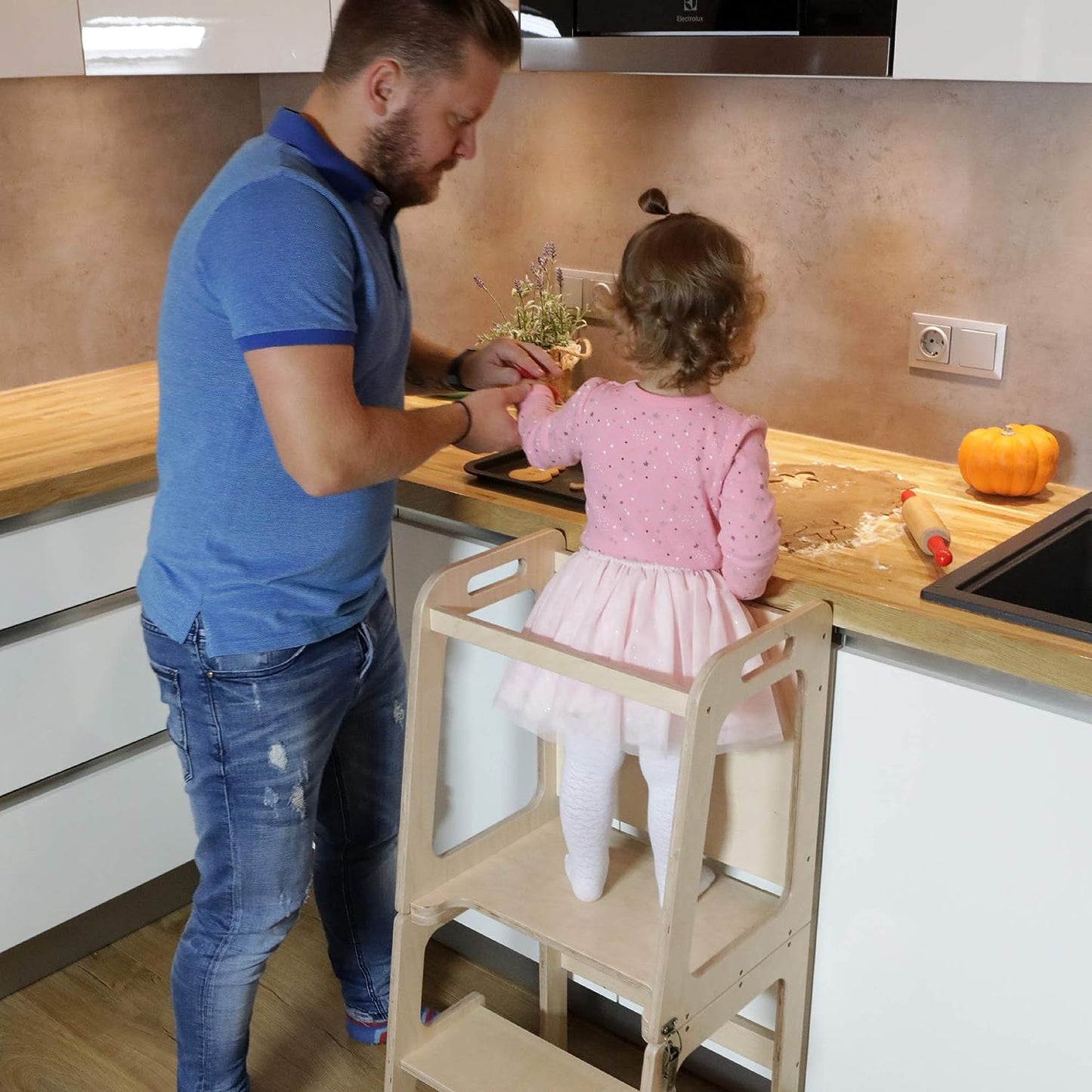 Montessori Table & Chair All-In-One