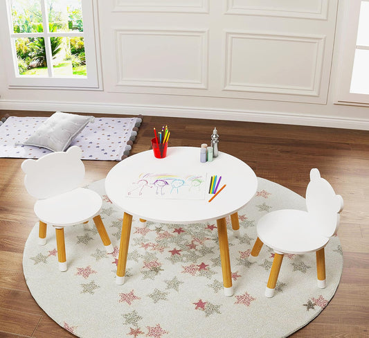 Montessori Kids Table and Chairs Set