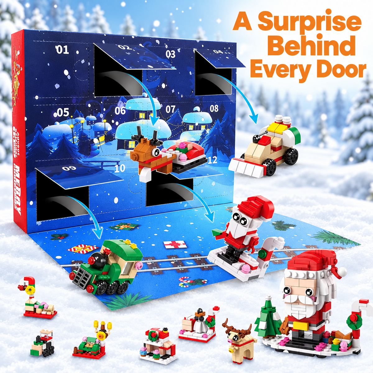 Montessori Christmas Advent Calendar