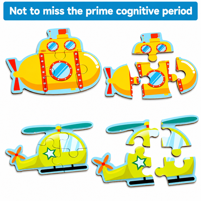 Montessori Magnetic Story Puzzle Books extra view