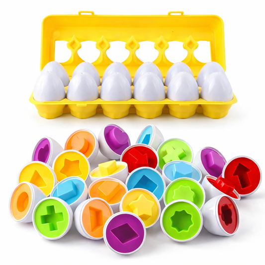 Montessori Matching Easter Eggs