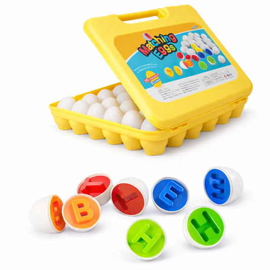 Montessori ABC Matching Easter Eggs