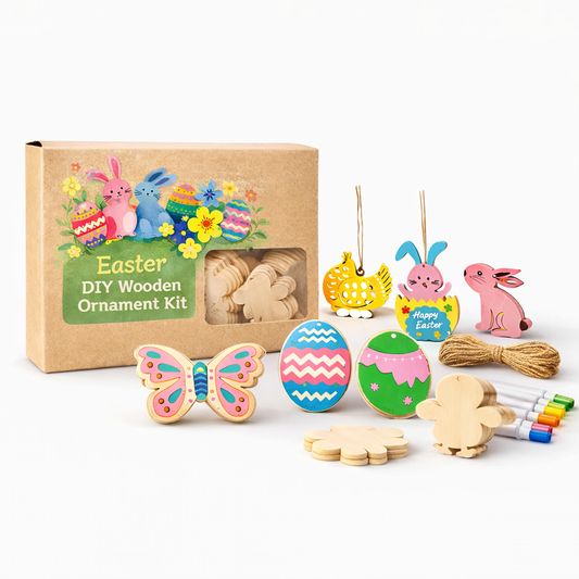 Montessori DIY Easter Ornaments