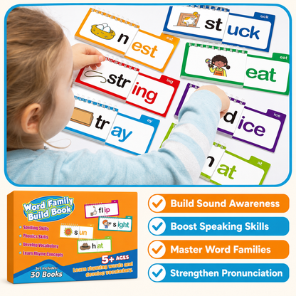 Montessori Word Flip Cards