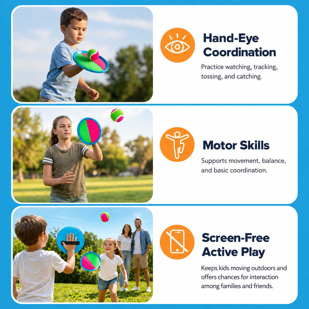 Montessori Toss and Catch Ball Set