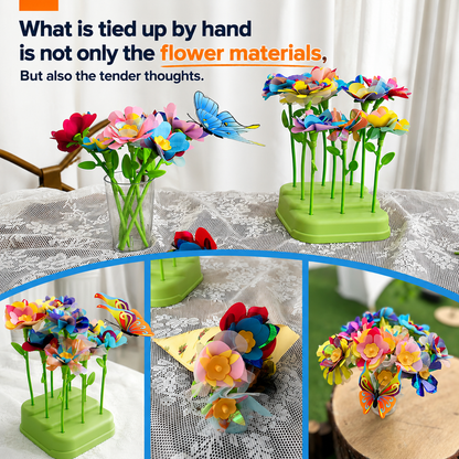 Montessori Fabric Flower Making Kit
