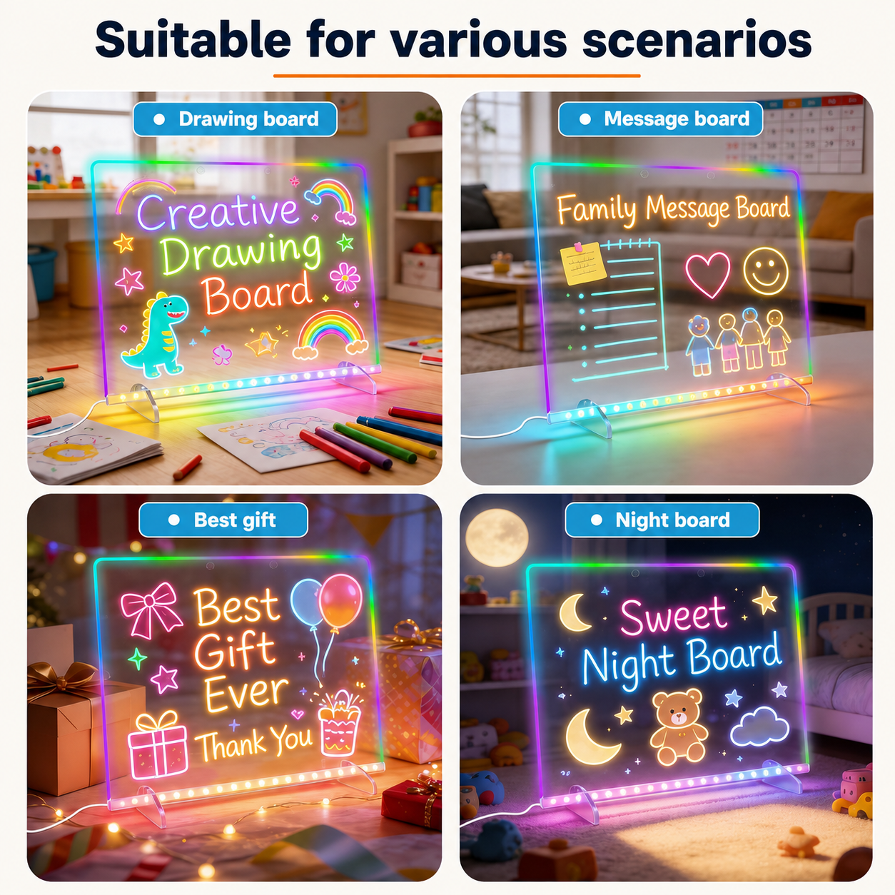 Montessori LED Creative Board