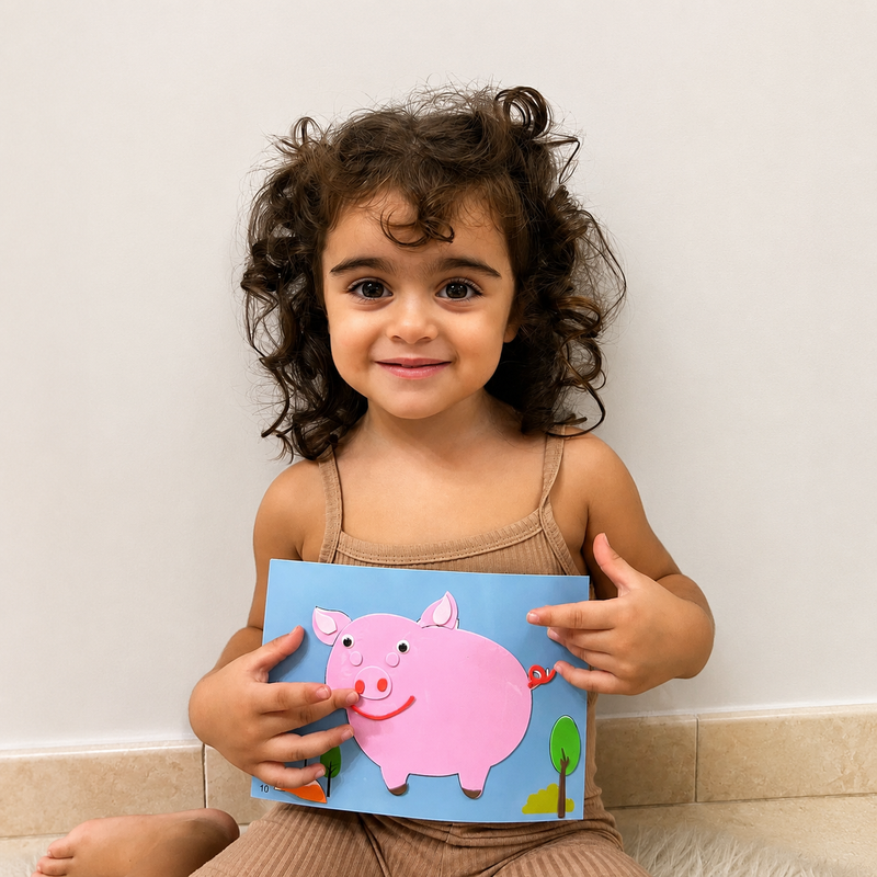 3D Sticker Puzzles (12 Sheets)