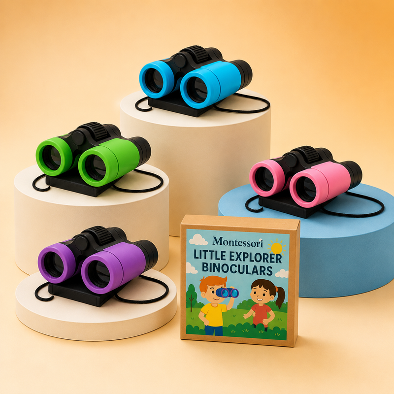 Montessori Little Explorer Binoculars detail