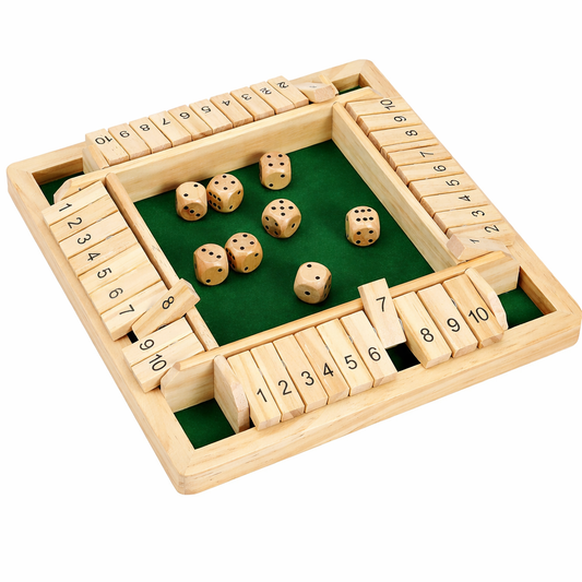 Montessori Shut The Box Dice Game