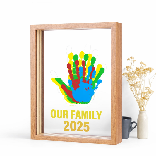 Montessori Family Keepsake Frame