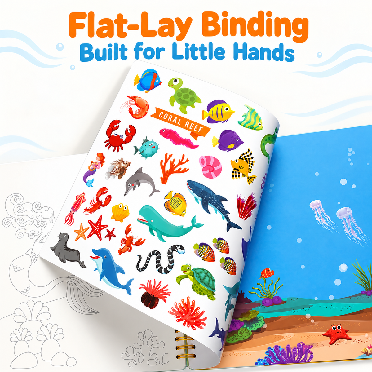 Montessori Sticker & Discover Book