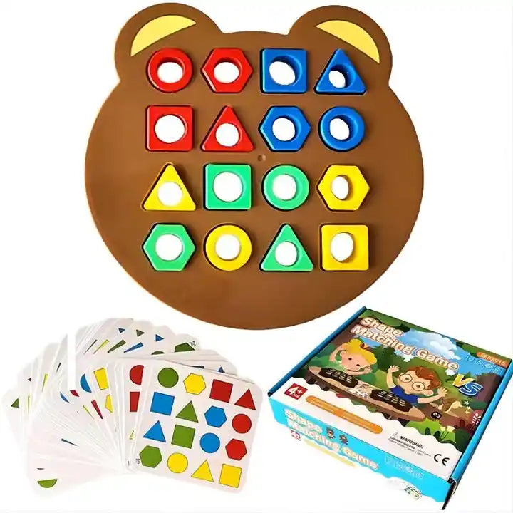 Montessori Shape & Color Matching Puzzle