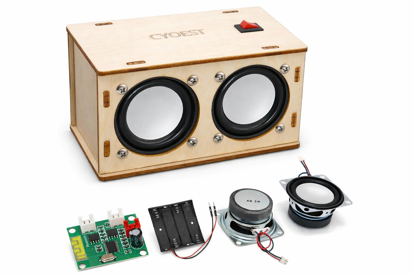 DIY Bluetooth Wooden Speaker Kit