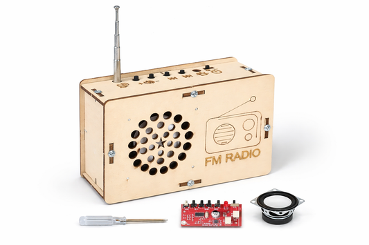 DIY Wooden Real Working Radio