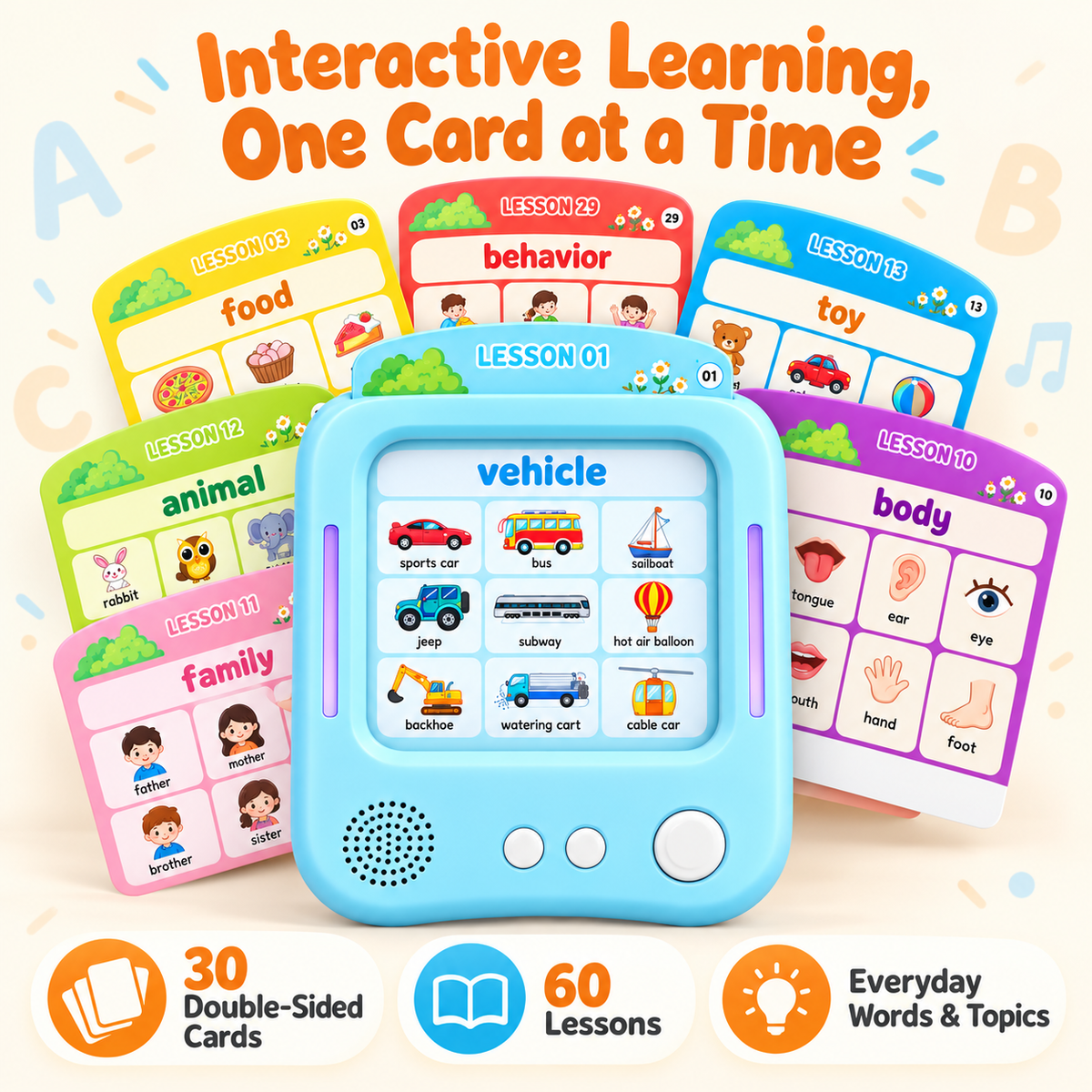 Montessori Talking Phonics Board