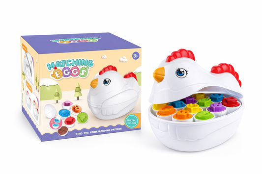 Montessori Mama Hen Matching Eggs