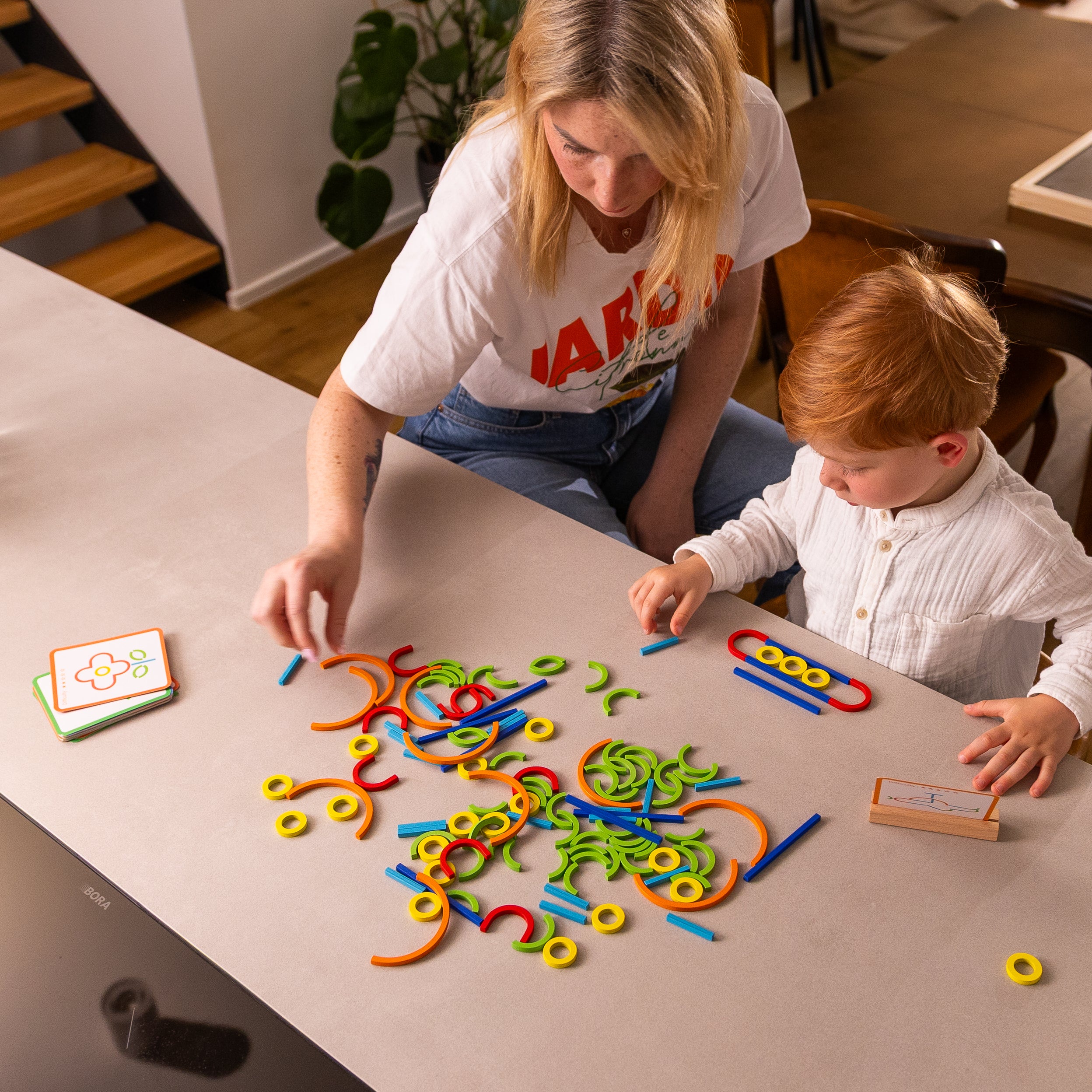 Montessori Masterpieces Sticks & Rings Builder